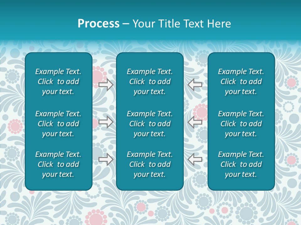 Seamless Stylized Graphic PowerPoint Template