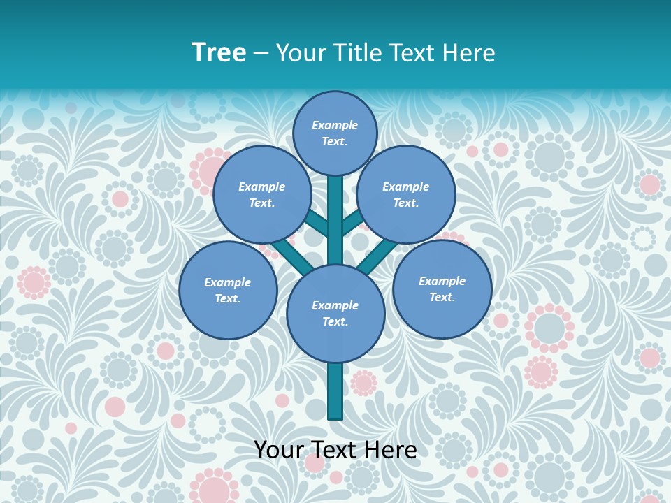 Seamless Stylized Graphic PowerPoint Template