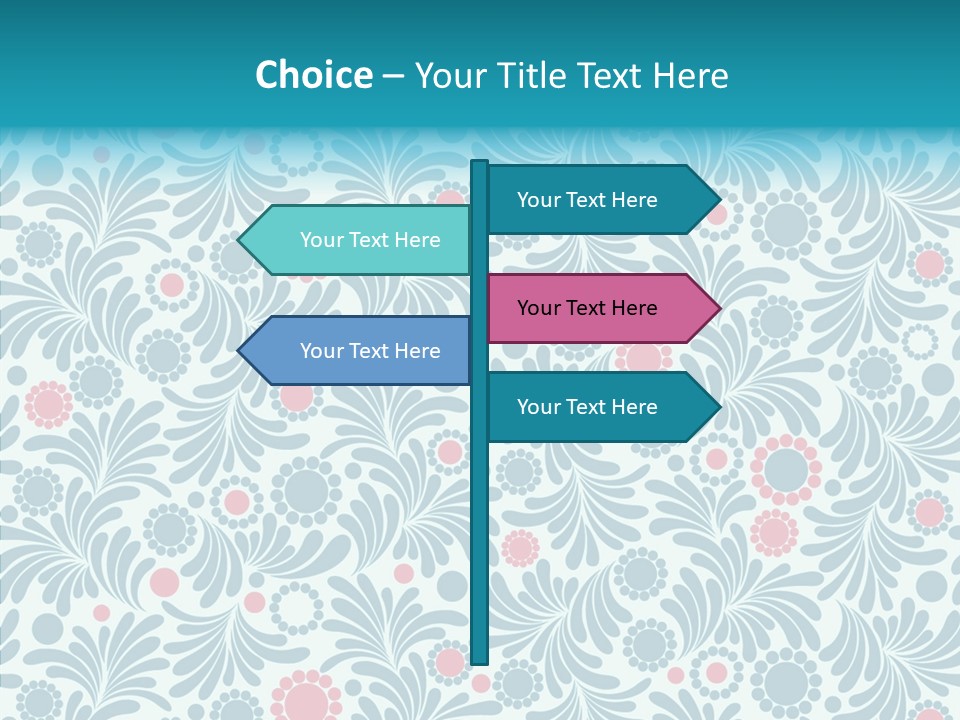 Seamless Stylized Graphic PowerPoint Template
