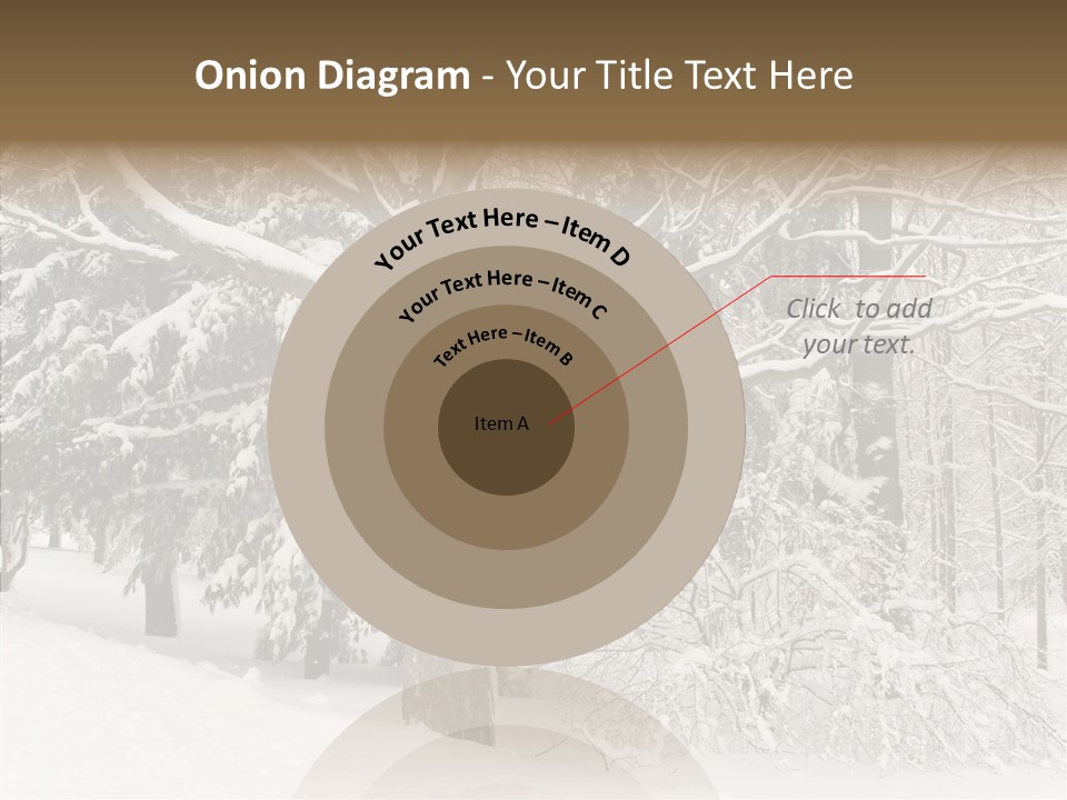 Snow Composition Outdoors PowerPoint Template