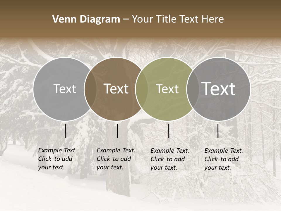 Snow Composition Outdoors PowerPoint Template