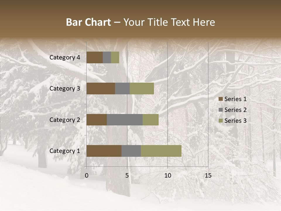 Snow Composition Outdoors PowerPoint Template
