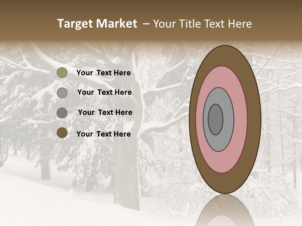 Snow Composition Outdoors PowerPoint Template