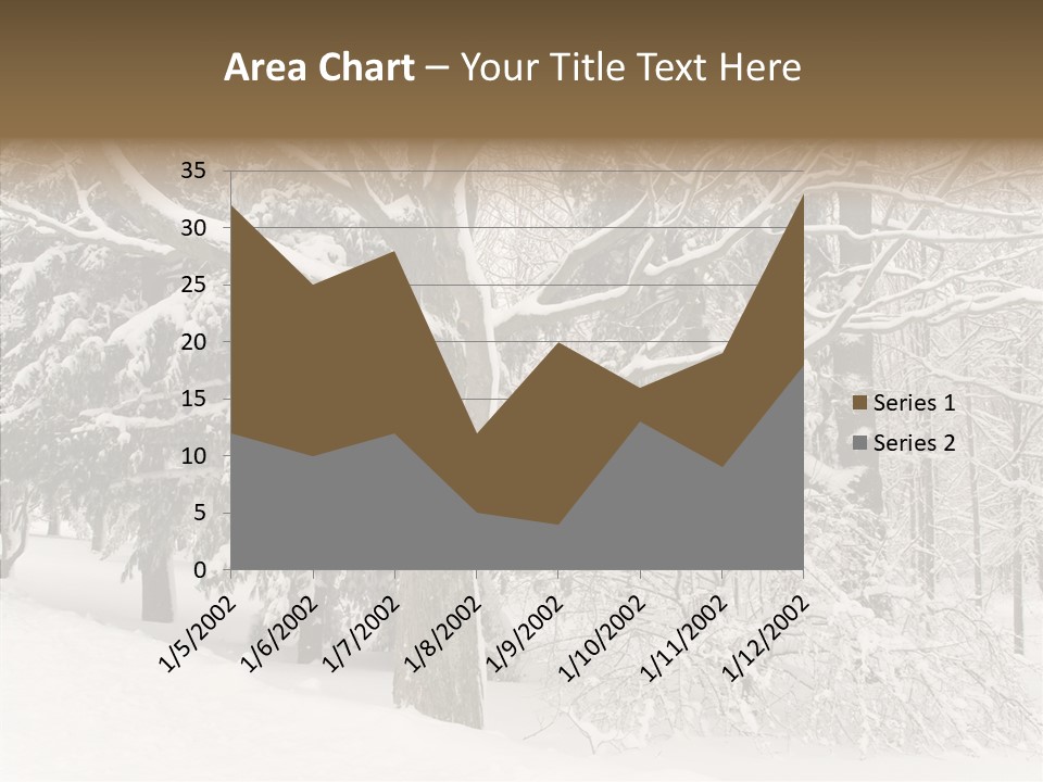 Snow Composition Outdoors PowerPoint Template