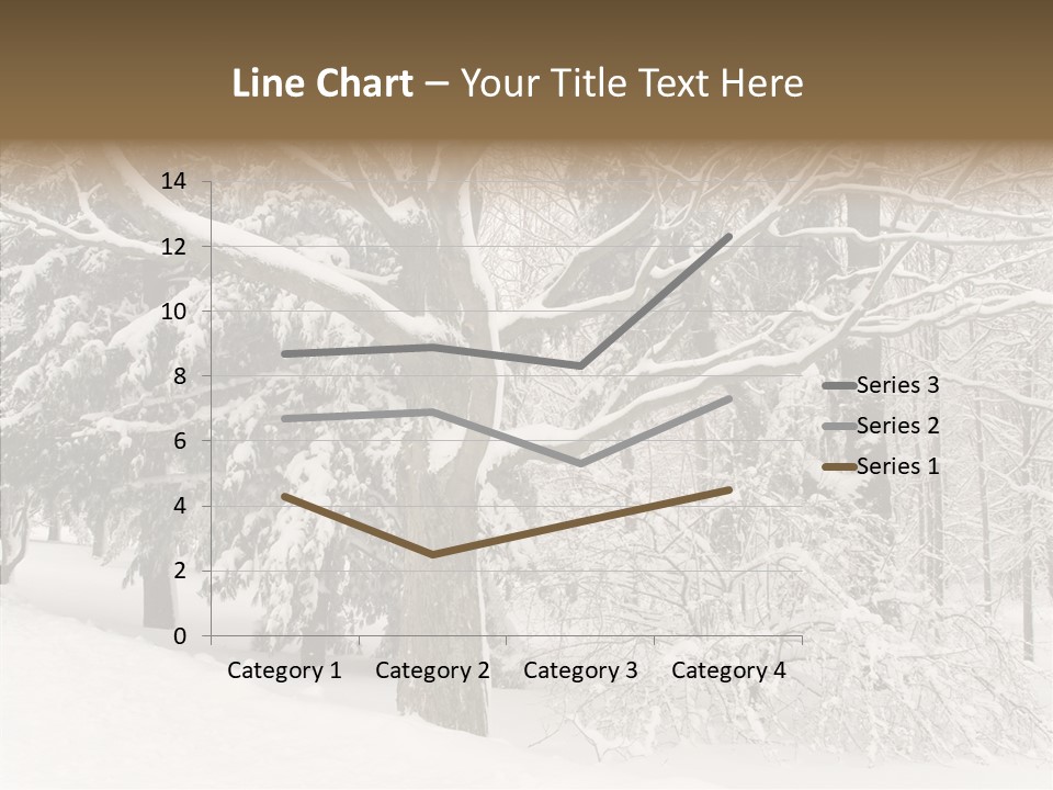 Snow Composition Outdoors PowerPoint Template