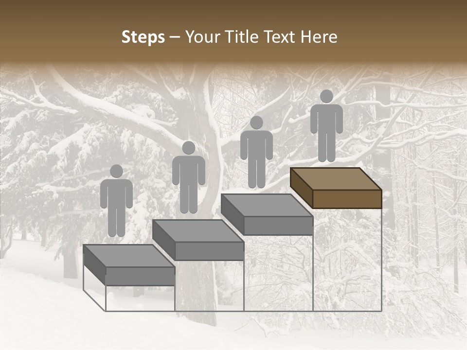 Snow Composition Outdoors PowerPoint Template