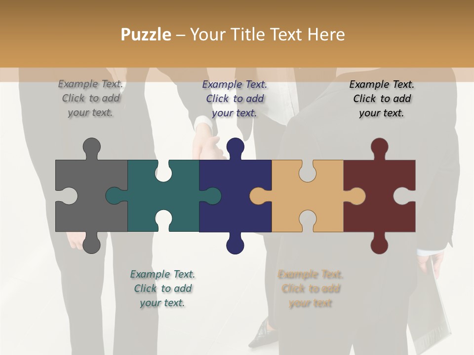 Shake Handshake Team PowerPoint Template