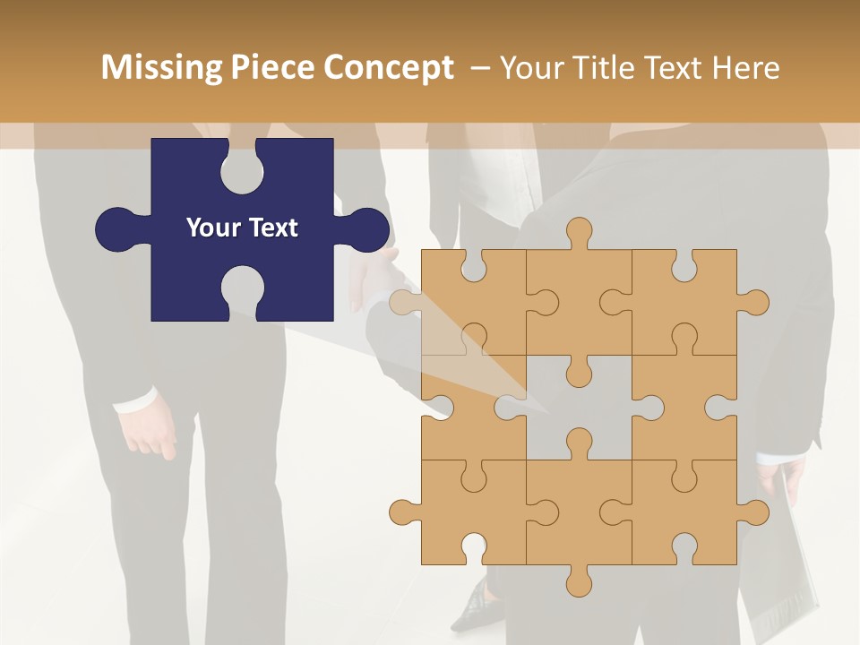 Shake Handshake Team PowerPoint Template