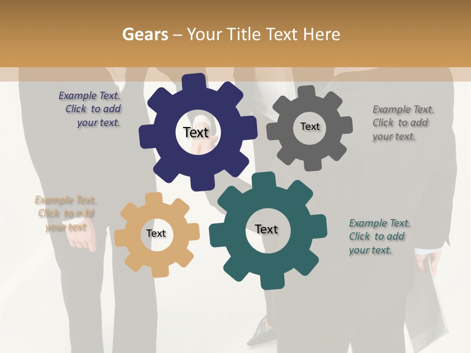 Shake Handshake Team PowerPoint Template