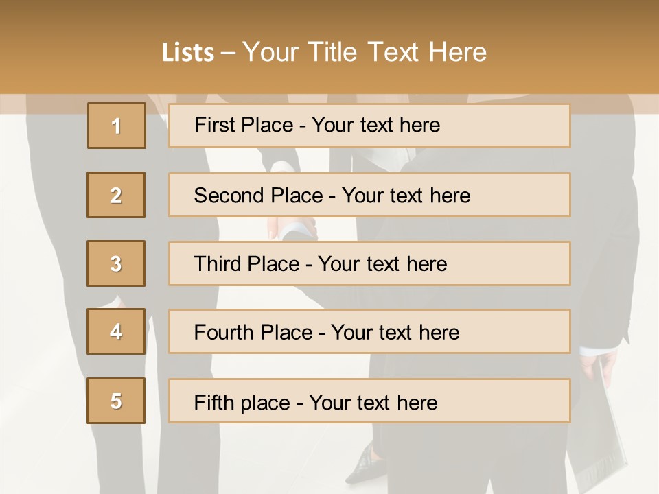 Shake Handshake Team PowerPoint Template