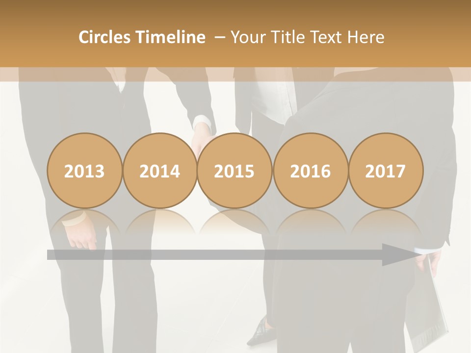 Shake Handshake Team PowerPoint Template