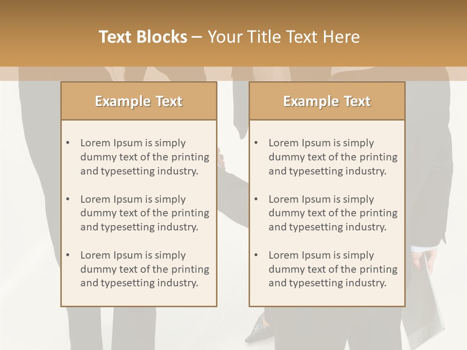 Shake Handshake Team PowerPoint Template