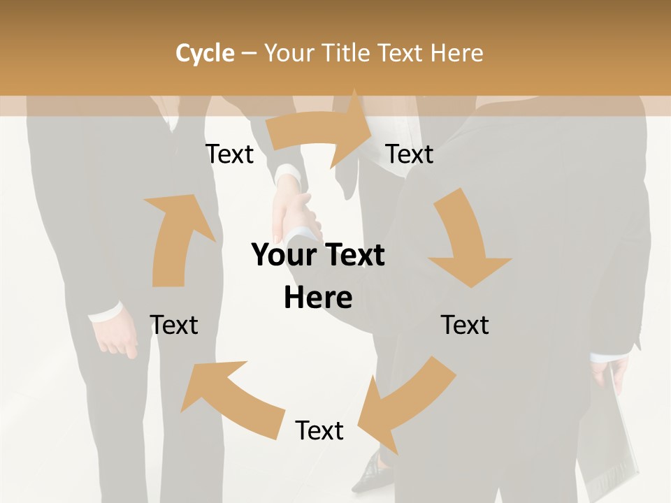 Shake Handshake Team PowerPoint Template