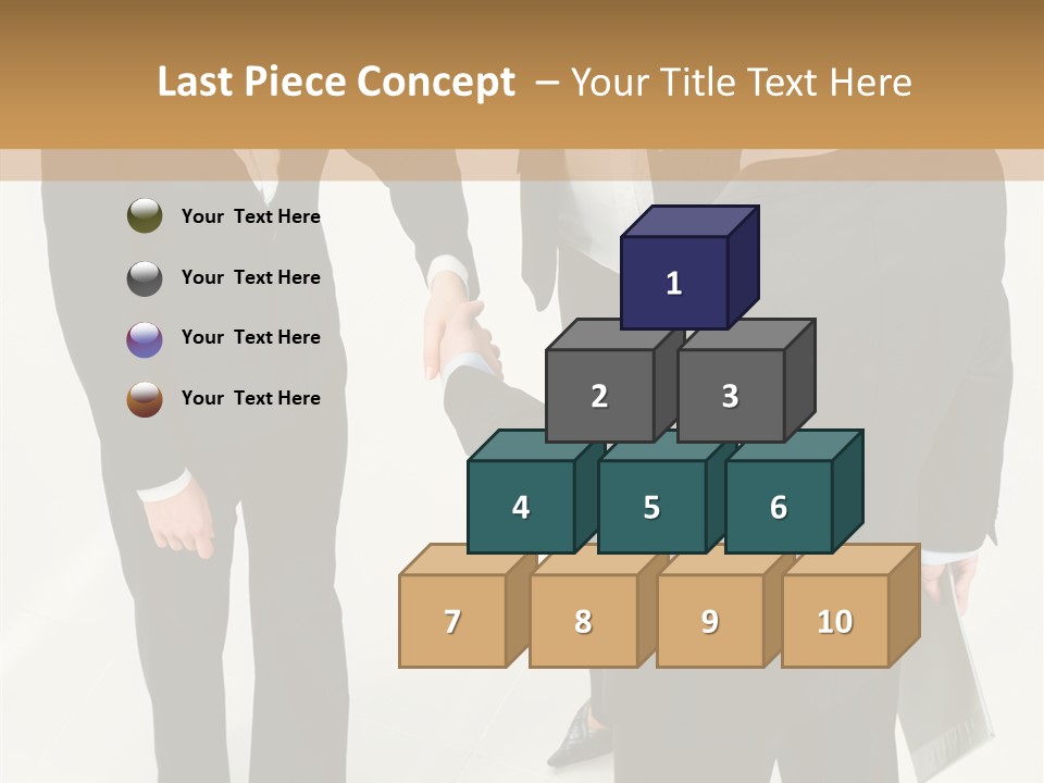 Shake Handshake Team PowerPoint Template