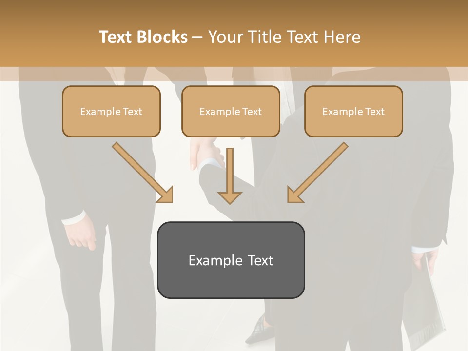 Shake Handshake Team PowerPoint Template