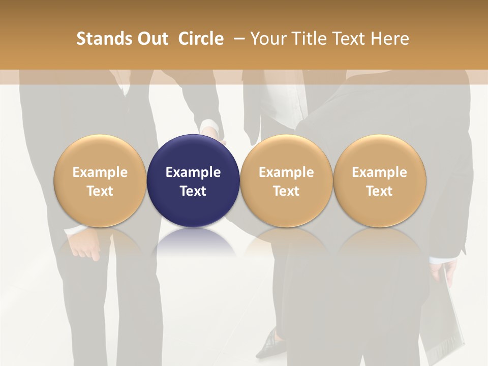 Shake Handshake Team PowerPoint Template