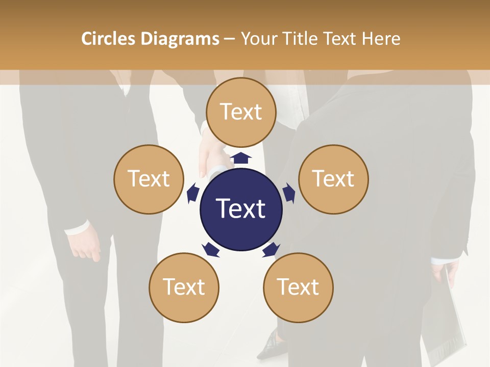 Shake Handshake Team PowerPoint Template