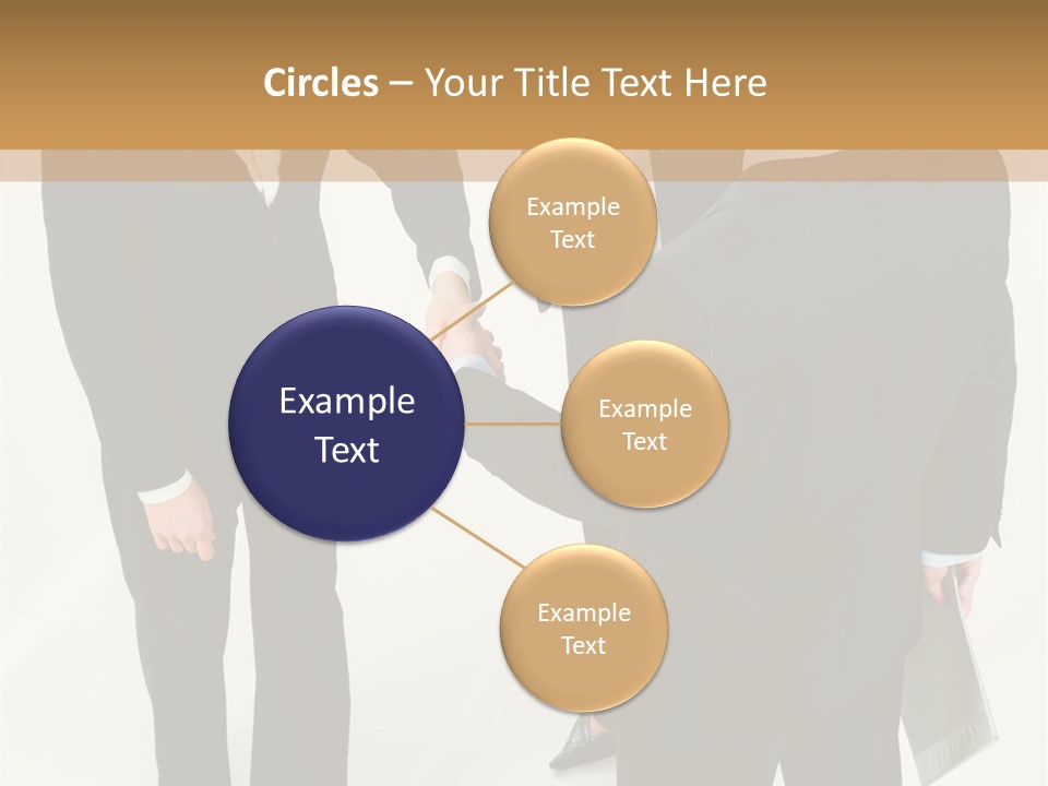 Shake Handshake Team PowerPoint Template