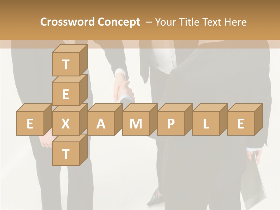 Shake Handshake Team PowerPoint Template