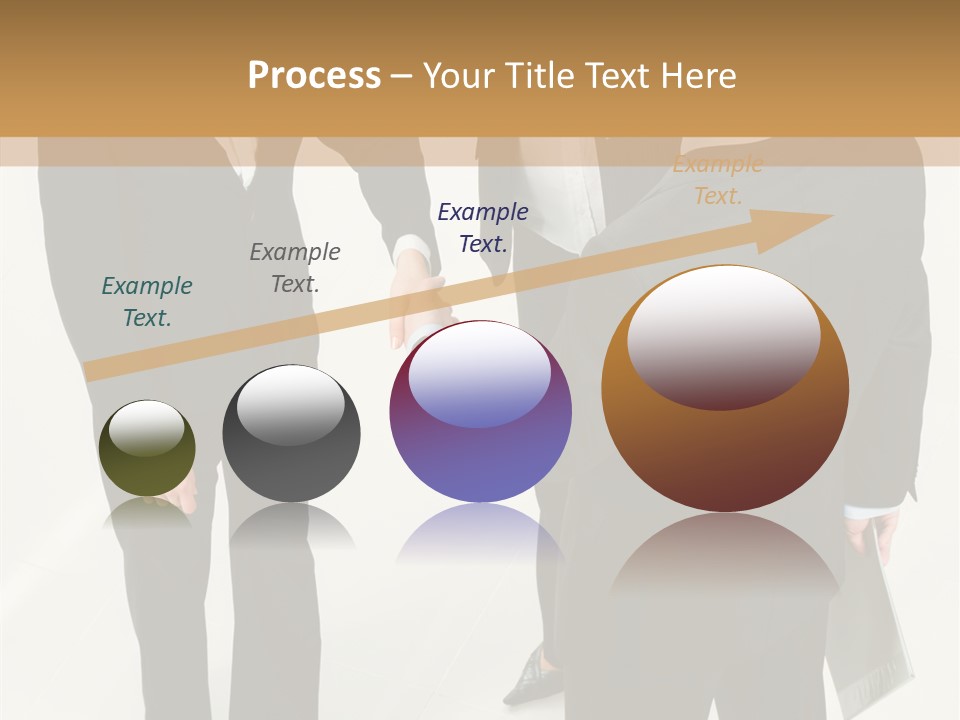 Shake Handshake Team PowerPoint Template