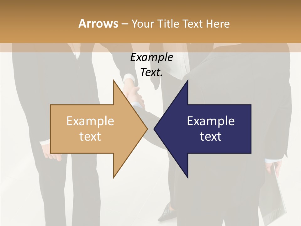 Shake Handshake Team PowerPoint Template