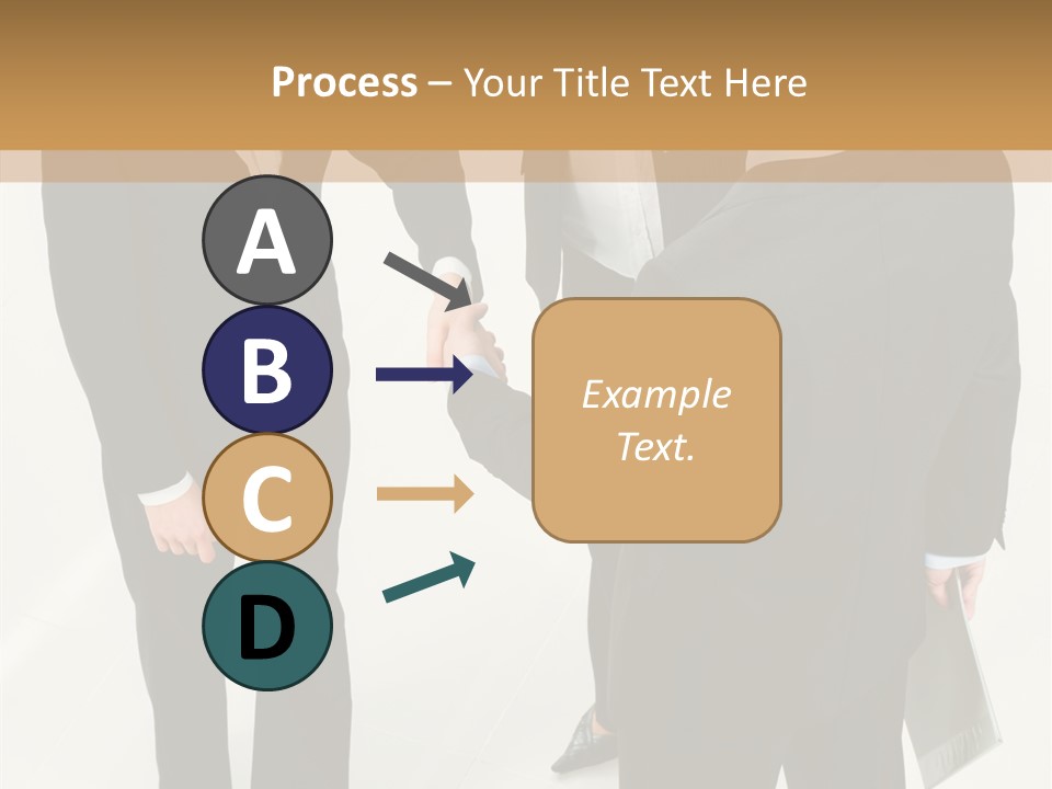Shake Handshake Team PowerPoint Template