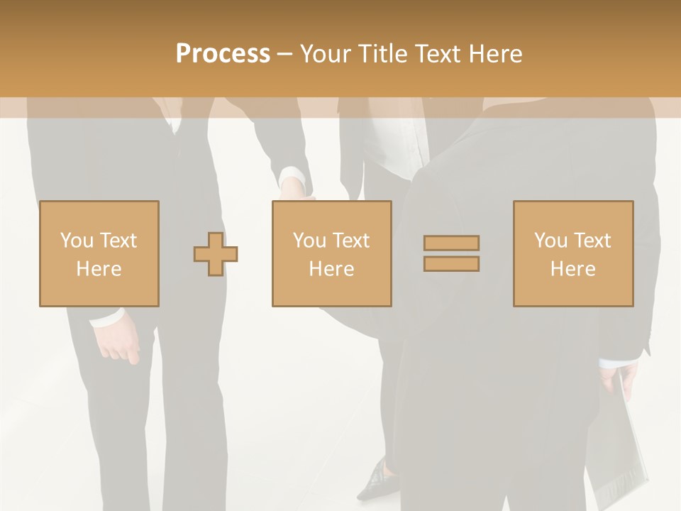 Shake Handshake Team PowerPoint Template