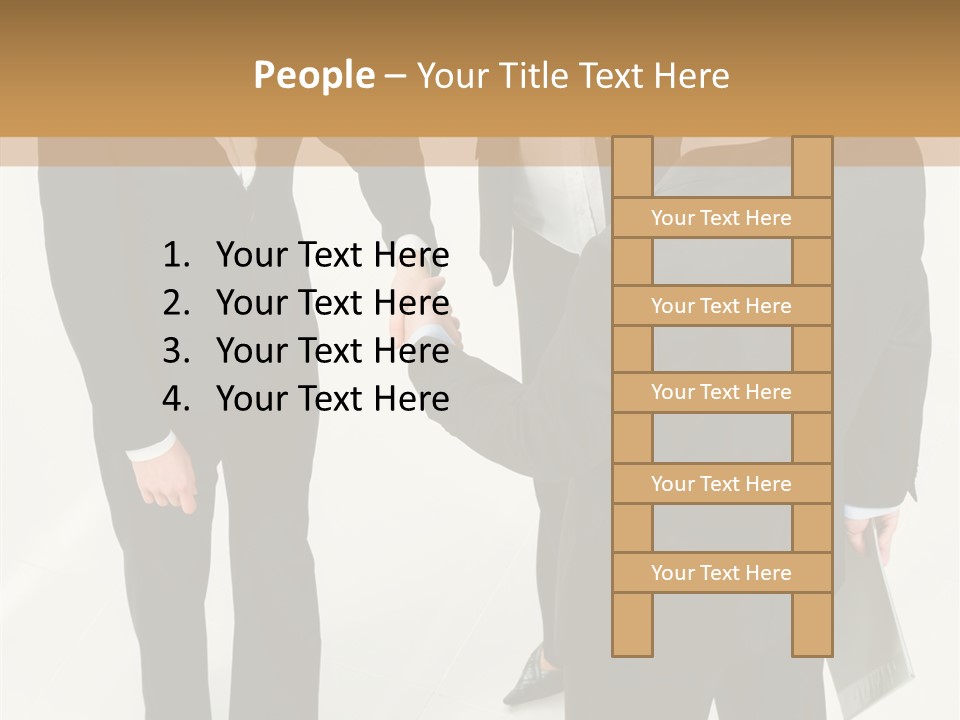 Shake Handshake Team PowerPoint Template