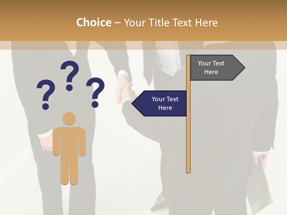 Shake Handshake Team PowerPoint Template