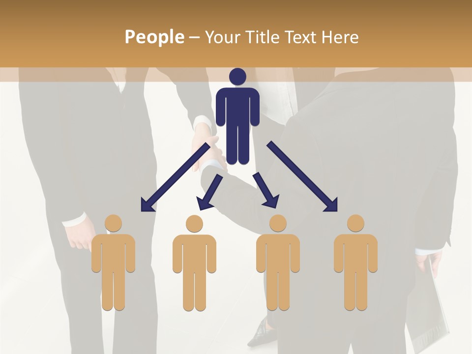 Shake Handshake Team PowerPoint Template