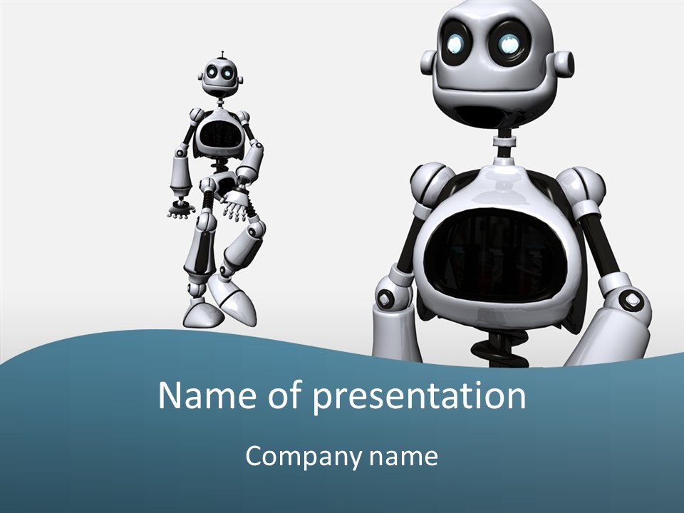 Character Silly Toon PowerPoint Template