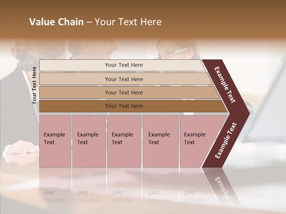 Looking People Business PowerPoint Template