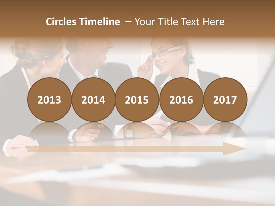 Looking People Business PowerPoint Template