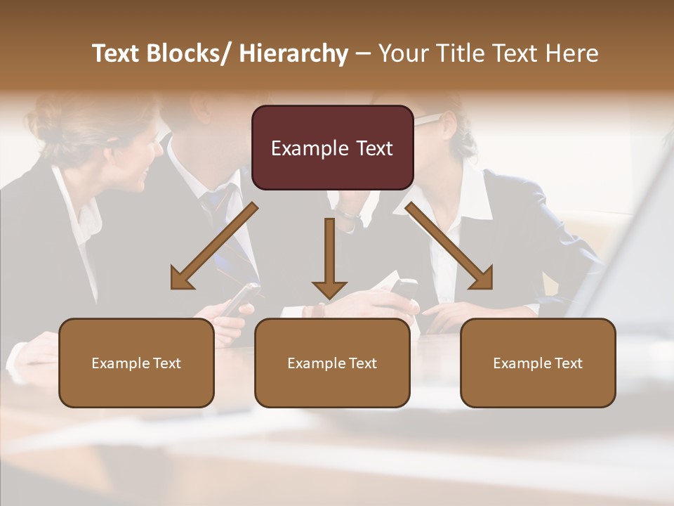 Looking People Business PowerPoint Template