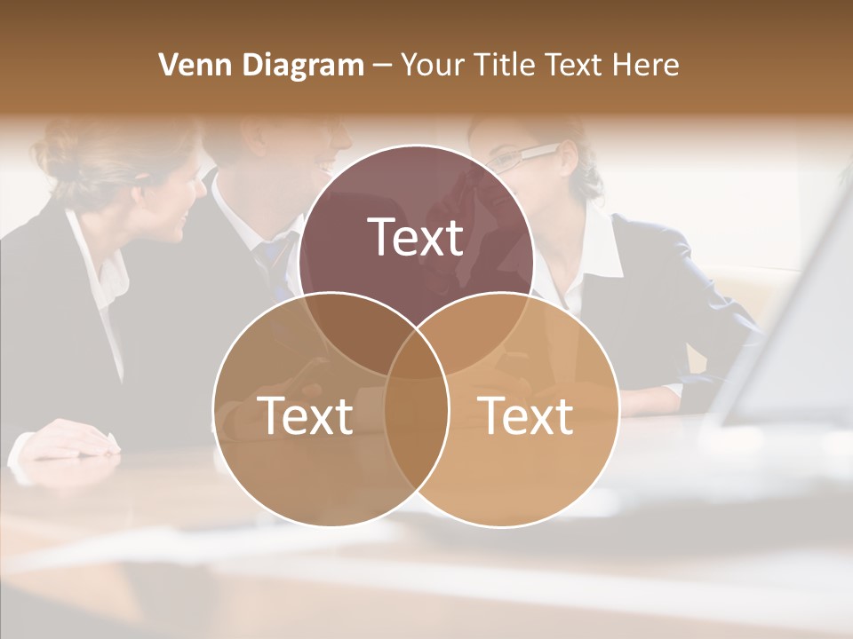 Looking People Business PowerPoint Template