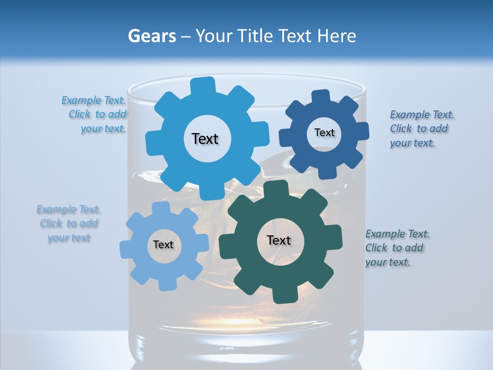 Alcoholic Soda Food PowerPoint Template