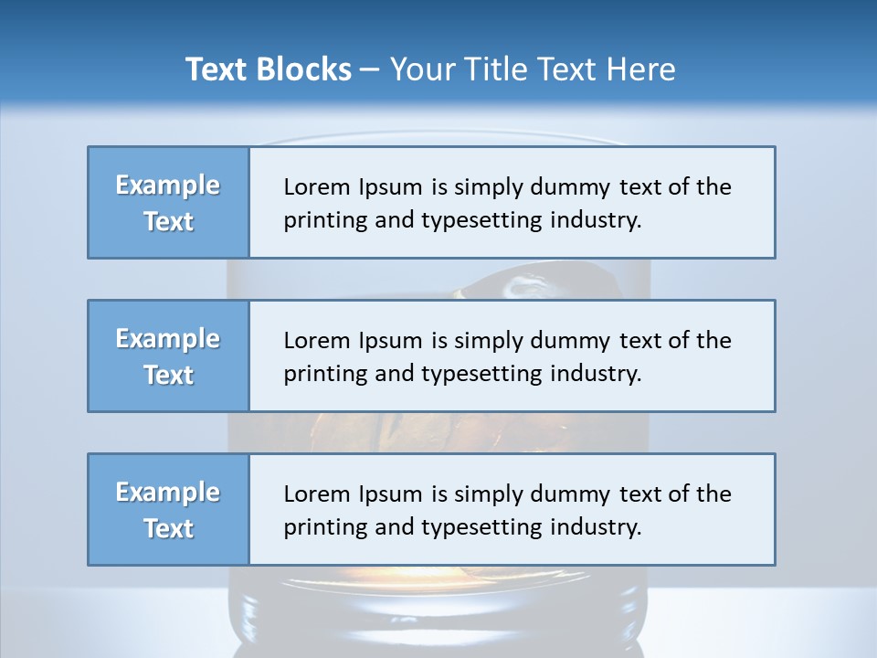 Alcoholic Soda Food PowerPoint Template