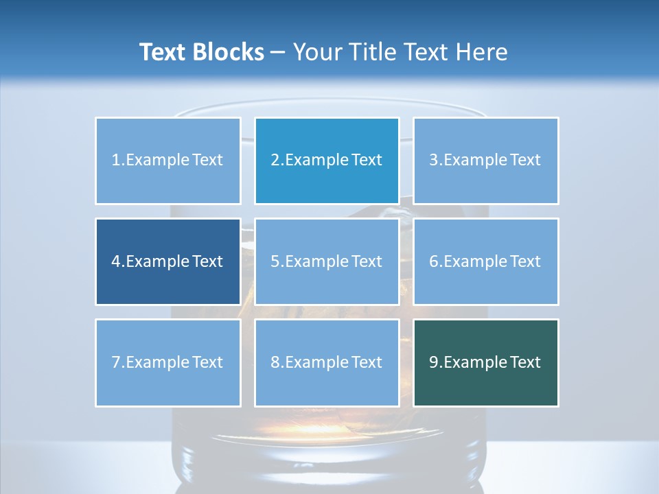 Alcoholic Soda Food PowerPoint Template