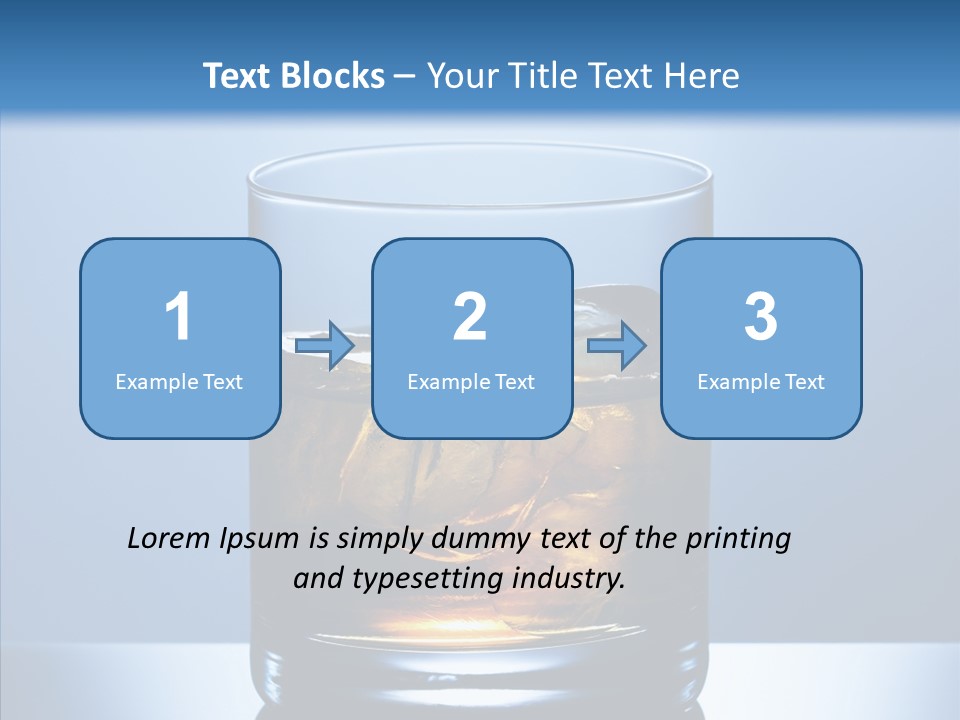 Alcoholic Soda Food PowerPoint Template