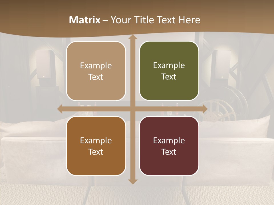 Domestic Center Performance PowerPoint Template
