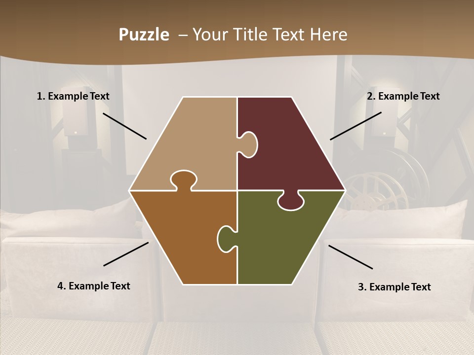 Domestic Center Performance PowerPoint Template