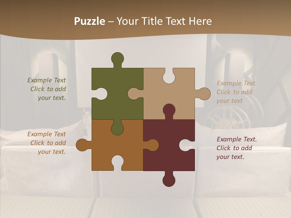 Domestic Center Performance PowerPoint Template