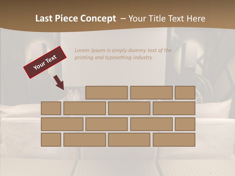 Domestic Center Performance PowerPoint Template