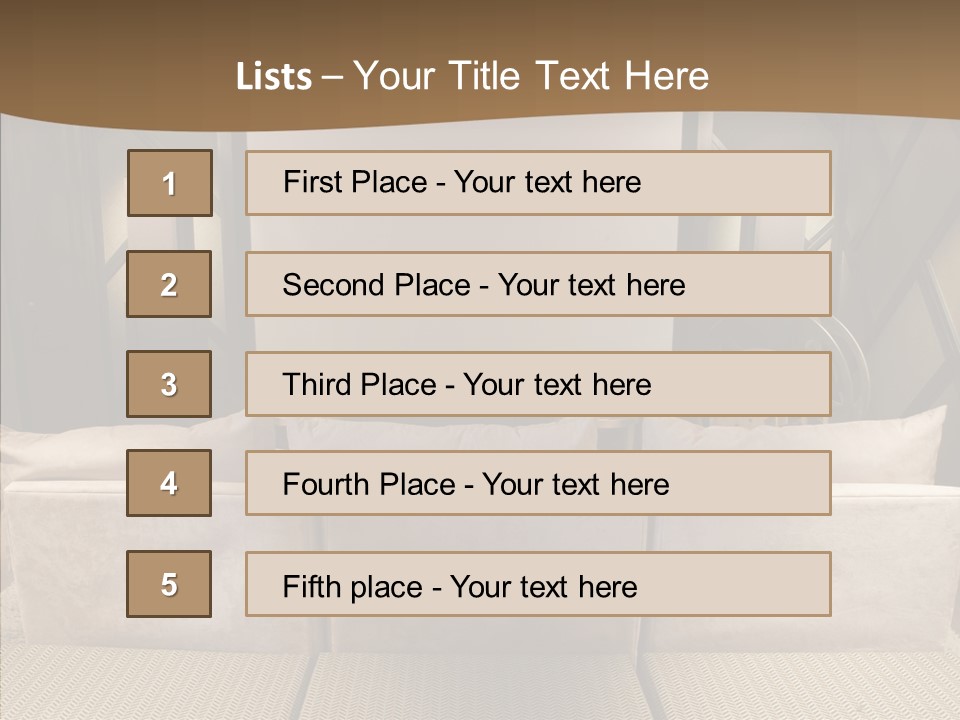 Domestic Center Performance PowerPoint Template