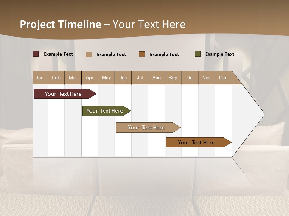 Domestic Center Performance PowerPoint Template