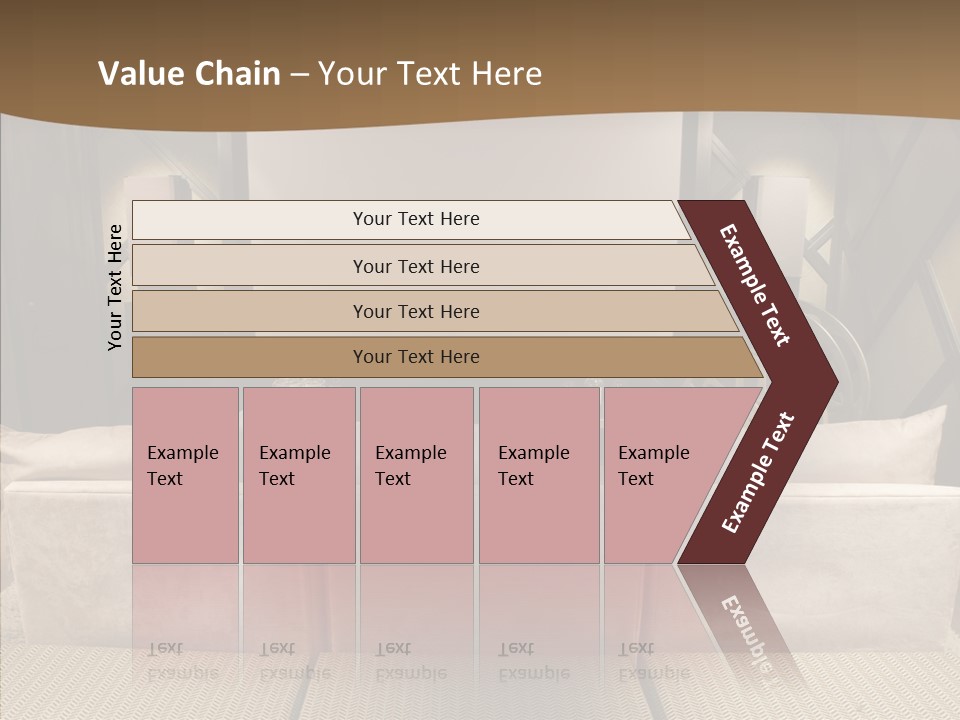 Domestic Center Performance PowerPoint Template