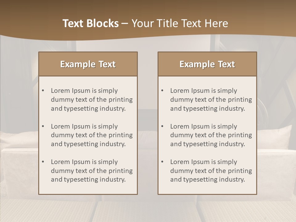 Domestic Center Performance PowerPoint Template