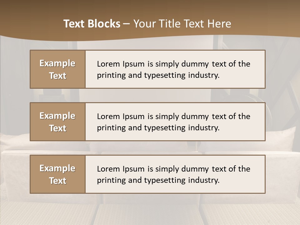 Domestic Center Performance PowerPoint Template