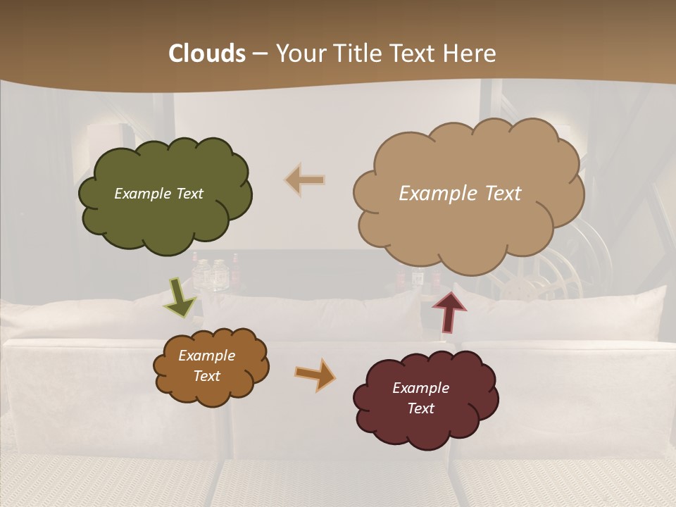 Domestic Center Performance PowerPoint Template