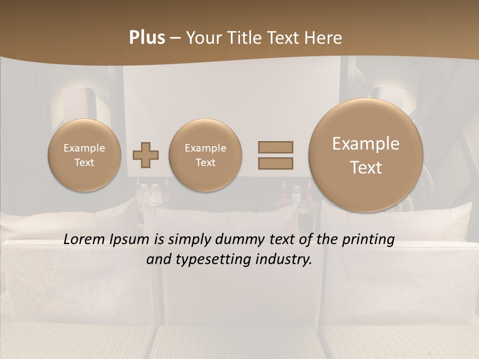 Domestic Center Performance PowerPoint Template